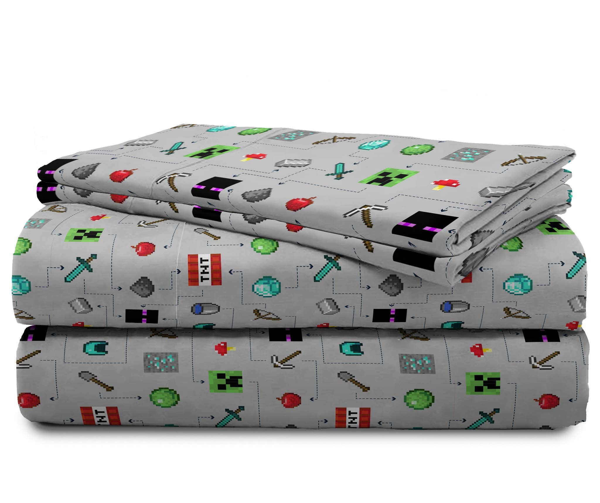 Jay Franco sheet set is machine washable for easy care and color retention.