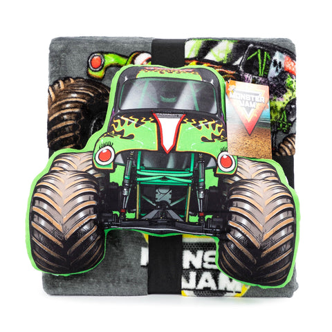 Jay Franco Monster Jam Nogginz set, gift for young truck fans.