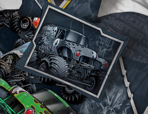 Jay Franco Monster Jam Slash pillowcase adds finishing touch