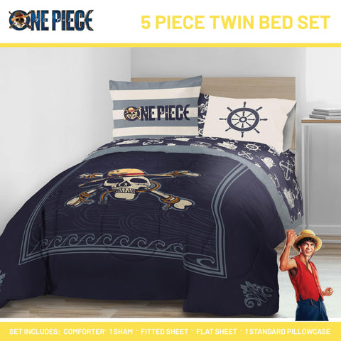 Jay Franco One Piece twin fitted sheet with deep pockets for a secure fit