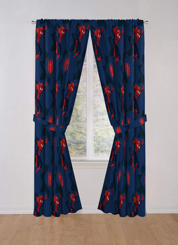 Jay Franco Spiderman Classic kids room display highlights vibrant hero decor.