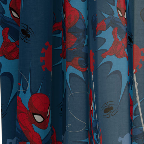 Jay Franco curtains pair with matching bedding for a coordinated room theme.