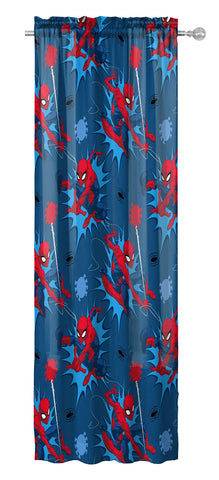 Jay Franco Spiderman curtains showcase vibrant character design that sparks imagination.