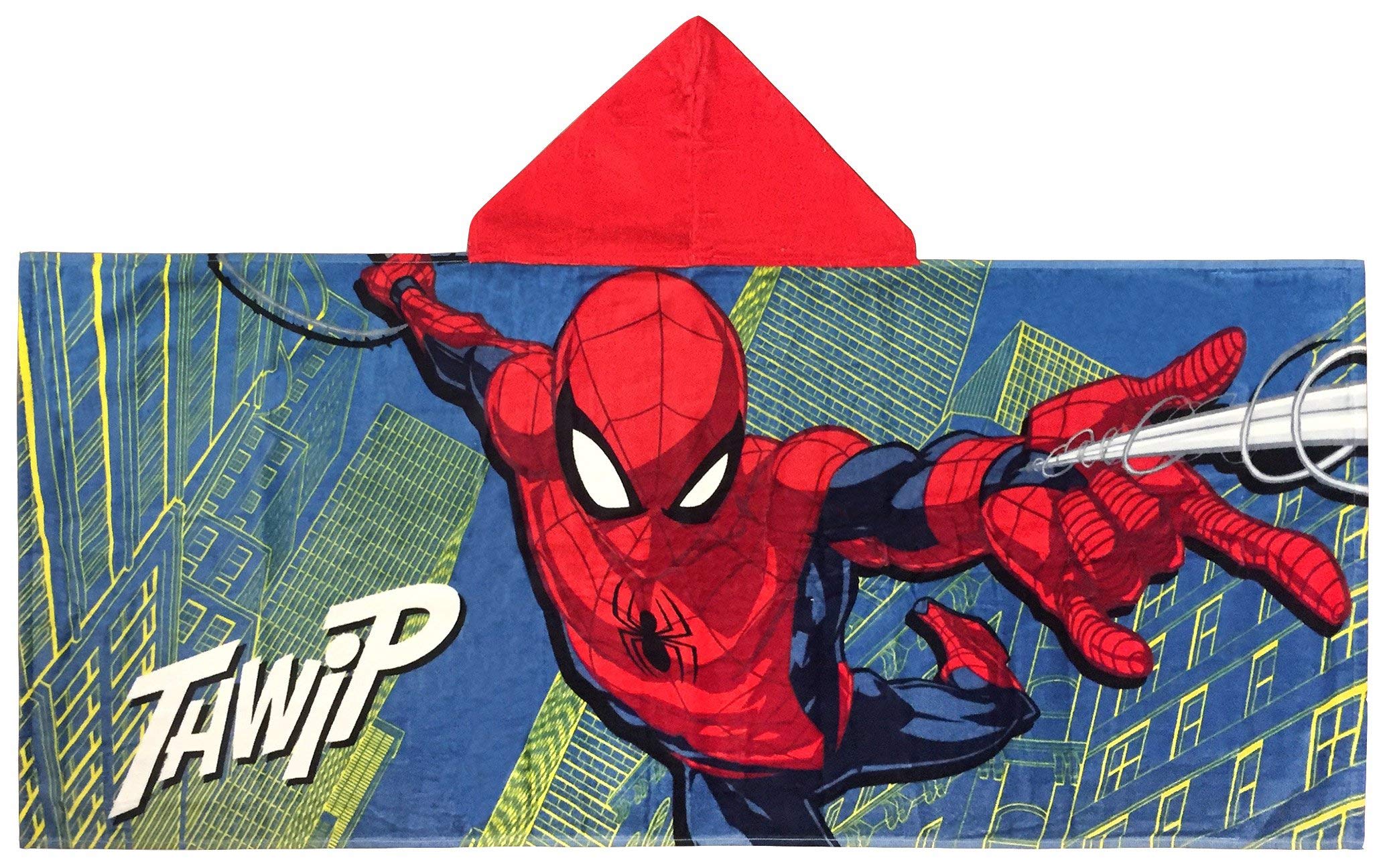 Jay Franco Spiderman pool and beach towel lightweight and durable for travel.