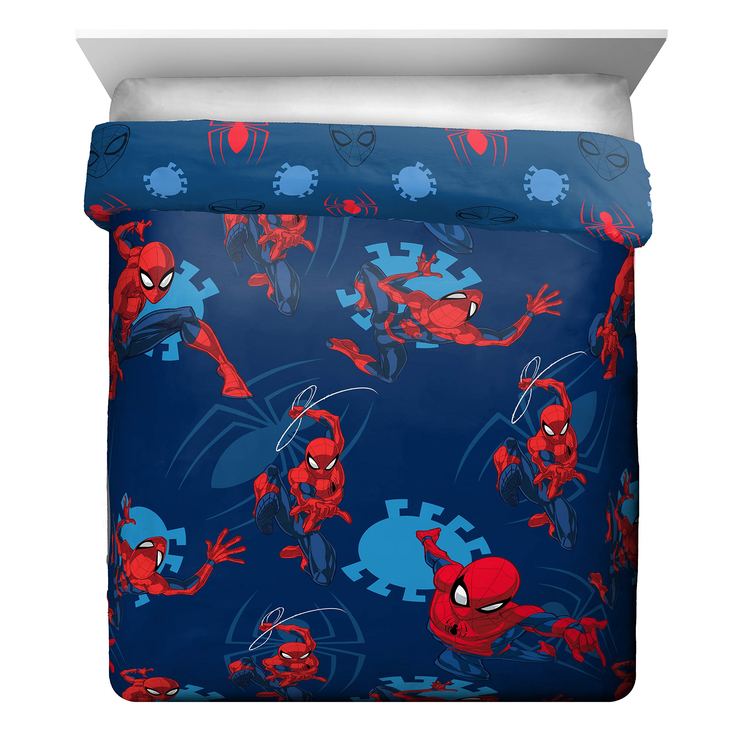Jay Franco Spiderman Spidey Daze flat sheet coordinates with the set