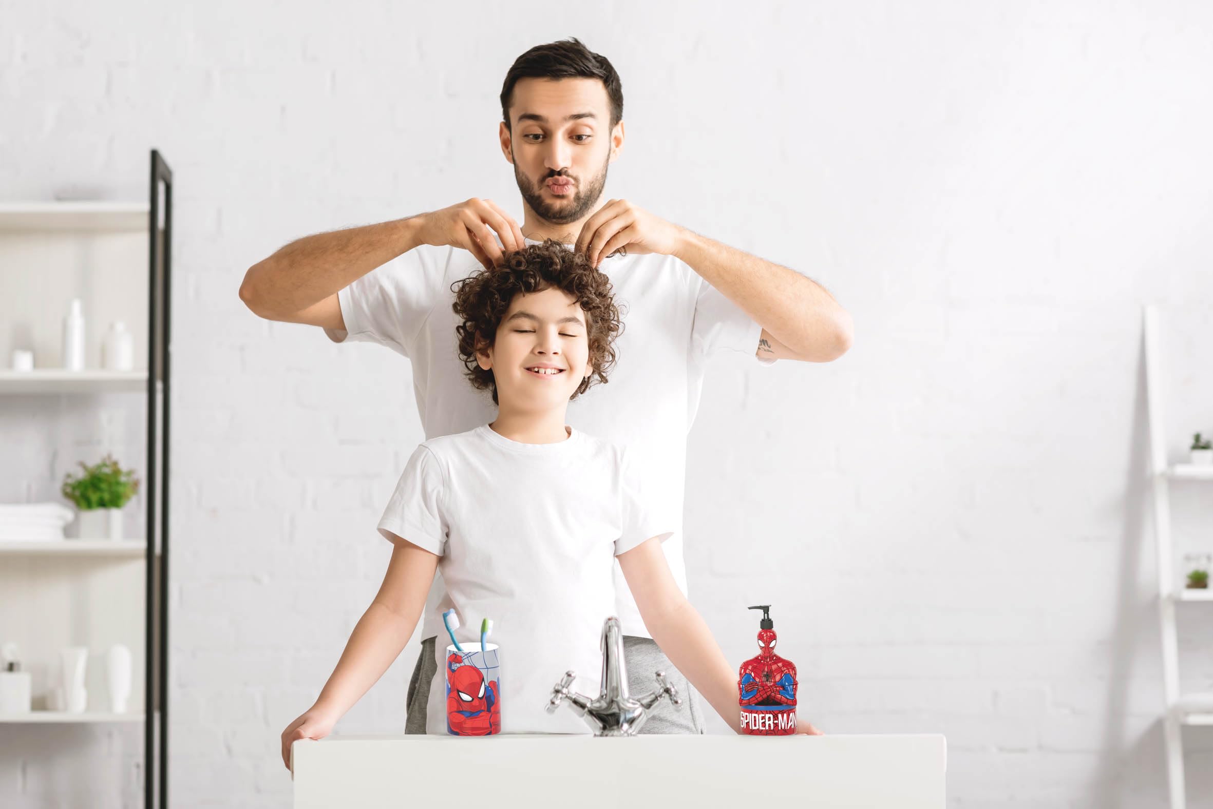 Jay Franco Spiderman tumbler for kids’ teeth brushing and handwashing routines