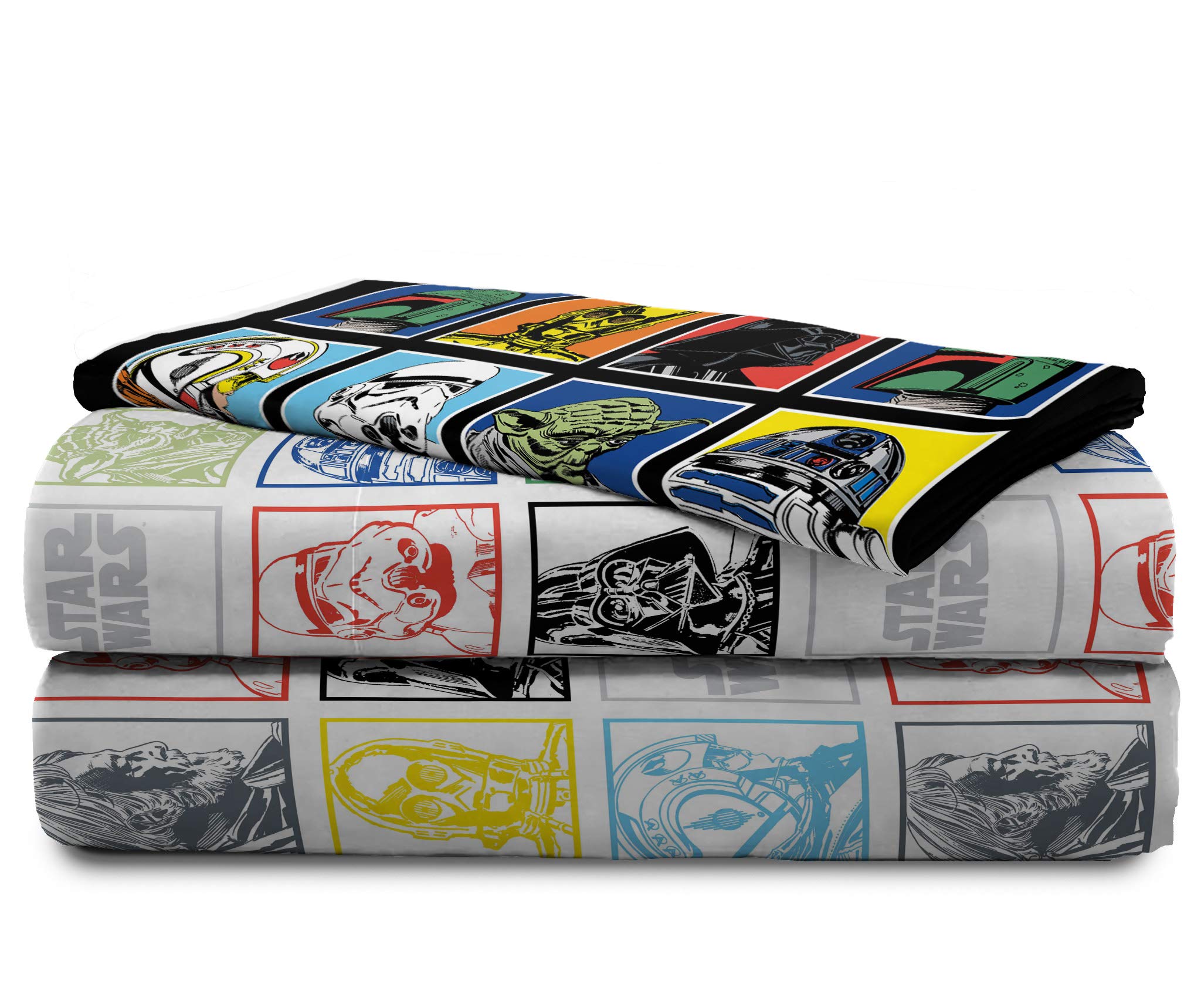 Jay Franco Star Wars sheet set room decor idea enhances bedtime.