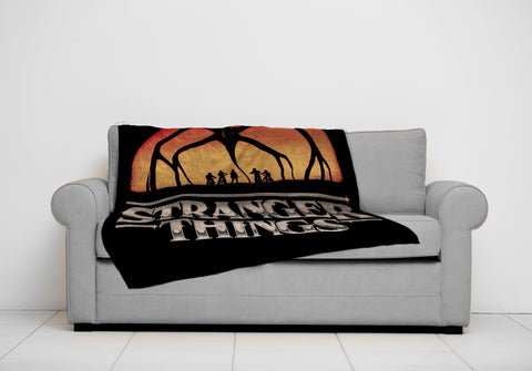 Jay Franco Stranger Things throw enhances bedrooms and living spaces with bold decor.