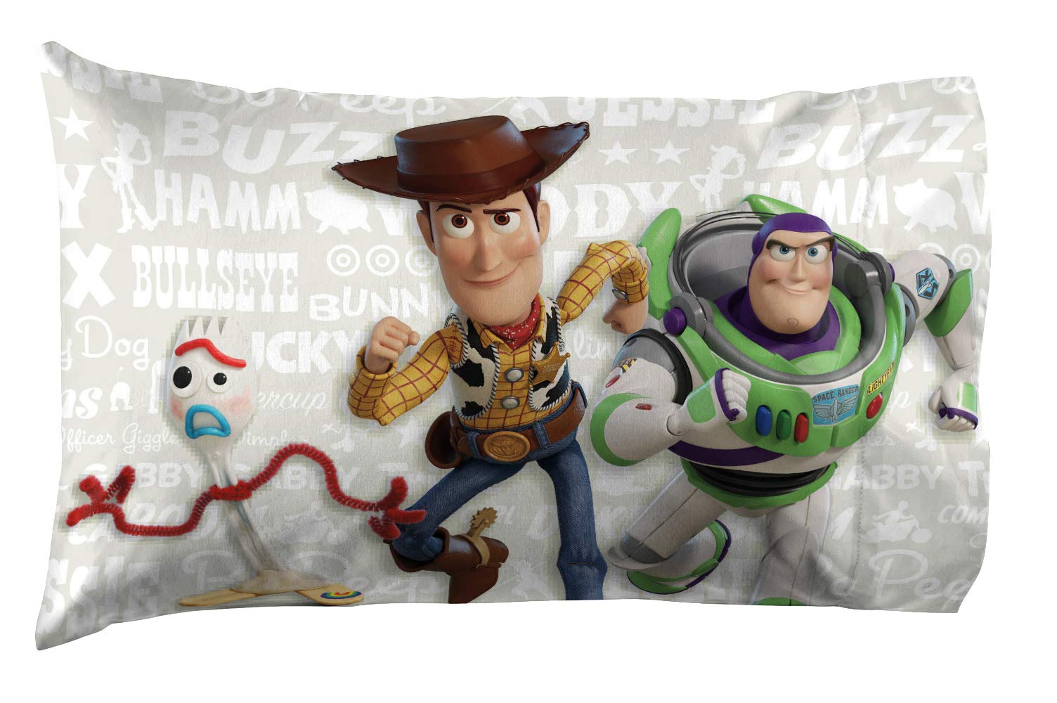 Jay Franco Toy Story 4 set is machine washable for busy family laundry days.