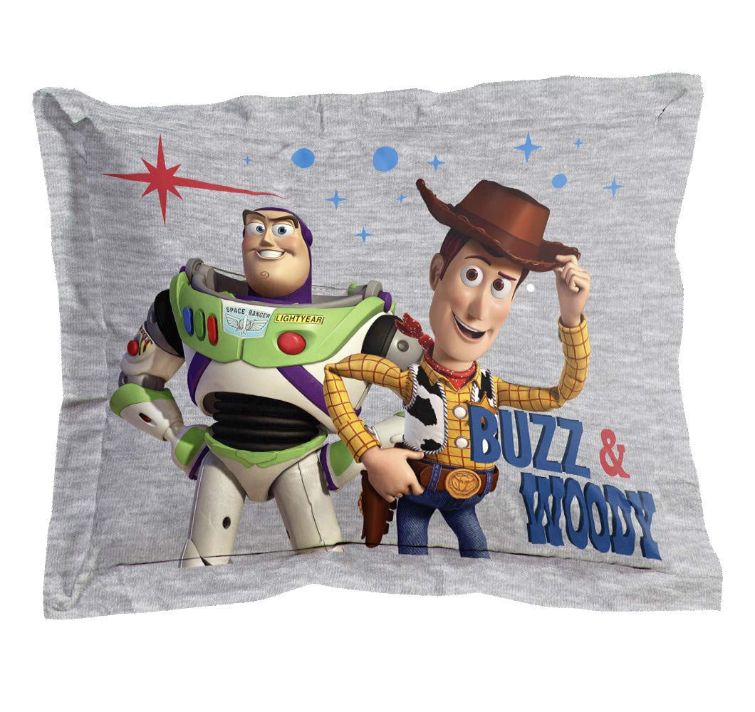 Jay Franco Toy Story 4 sham completes the look with coordinating decor.