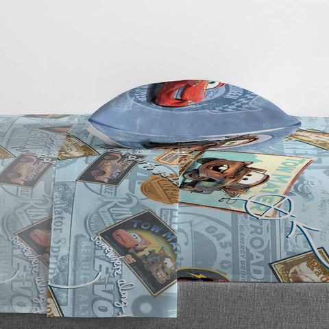 Two Toy Story pillowcases from Jay Franco set featuring Woody and Buzz
