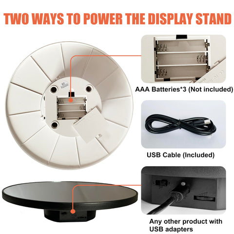 JAYEGT photography rotation stand enables 360° product shots with consistent angles.