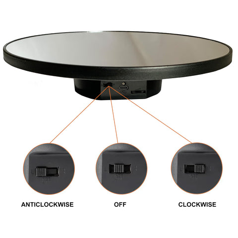 JAYEGT window display setup for shop exhibits with rotating product views.