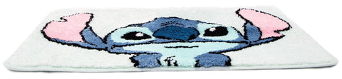 Lilo and Stitch tufted texture offers soft, absorbent comfort after baths.