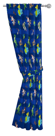 Jay Franco Toy Story drapes provide light filtering for cozy spaces.