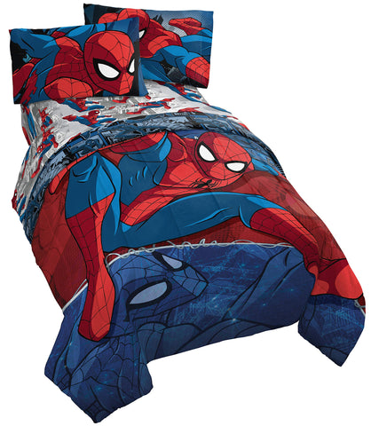 Jay Franco Marvel Spiderman Burst full bed set comforter ready for cozy nights
