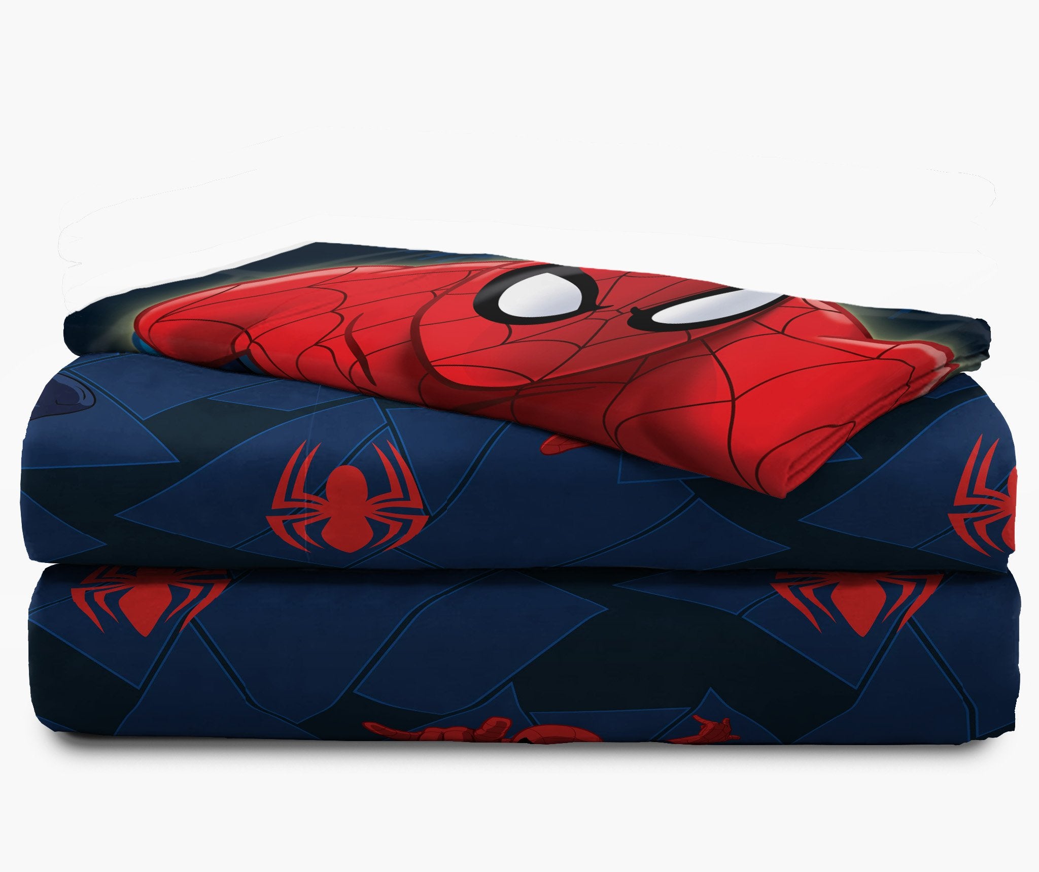 Jay Franco MARVEL Spider-Man Saving the Day bedding set enhances kids' sleep space.