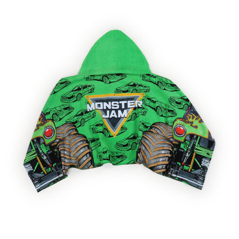 Jay Franco Monster Jam Grave Digger giant tires print enhances kid-friendly adventure vibes