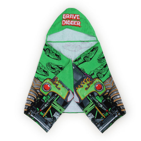 Jay Franco Monster Jam Grave Digger allover print for vibrant beach days