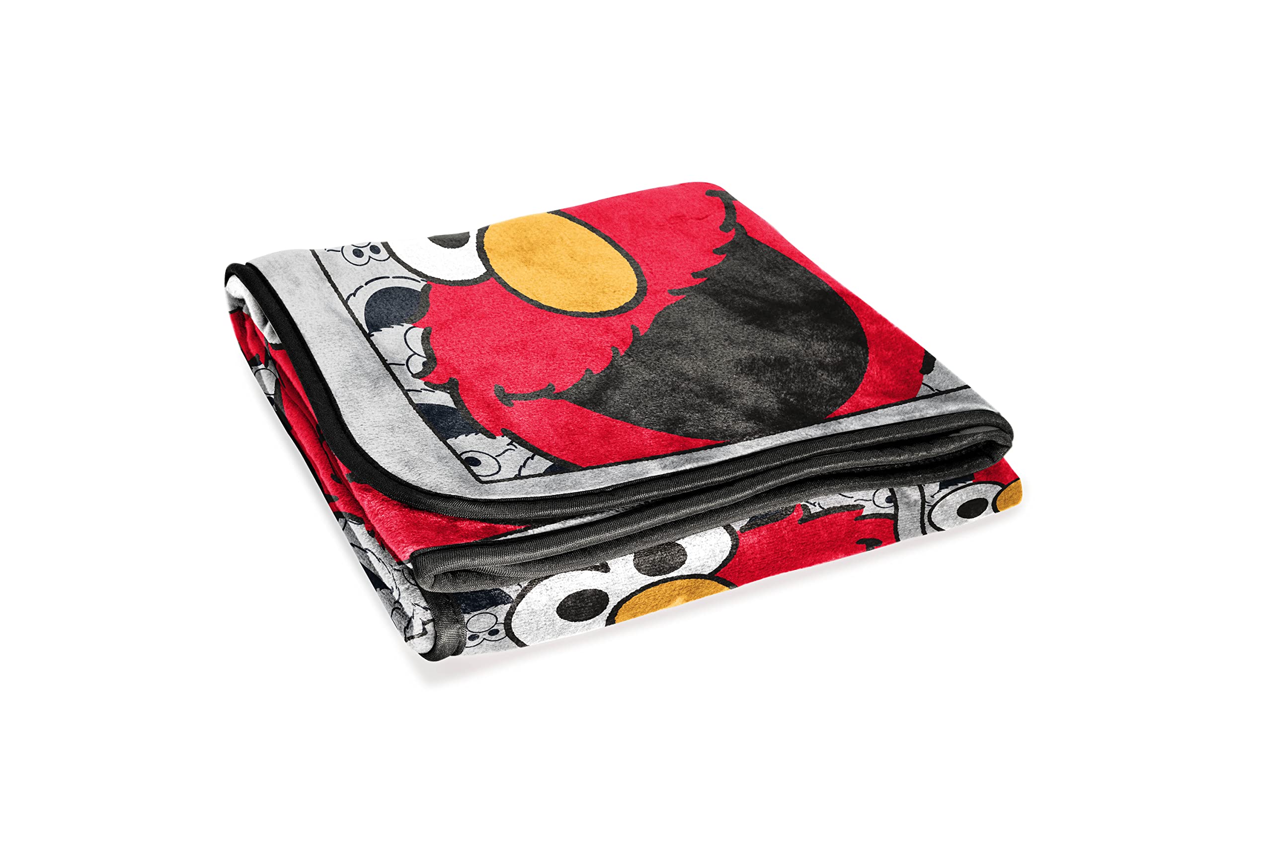 Jay Franco Sesame Elmo throw used by kids at bedtime for warmth