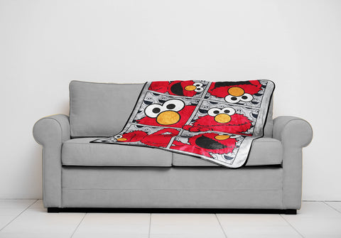 Jay Franco Sesame Elmo throw gift-ready packaging for easy gifting