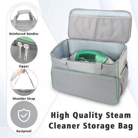 JAYOBGO carry bag for Bissell Little Green 1400B durable material protects your cleaner during trips.