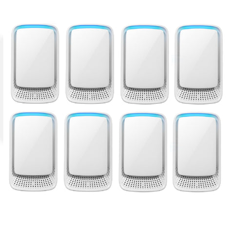 JayuEra 8Pack plug-in air ionizer wall unit for whole-home freshness and odor control