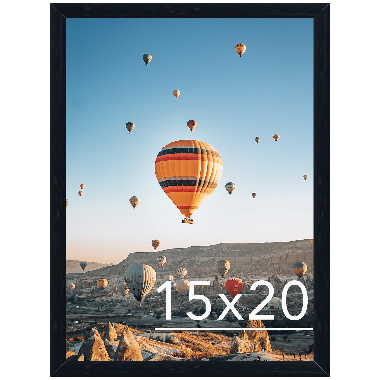 JCJMY 15x20 frame front view, versatile display for posters and photos.