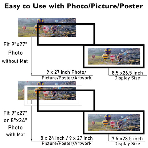 JCJMY black frame with plexiglass offers safe, shatter-free wall displays.