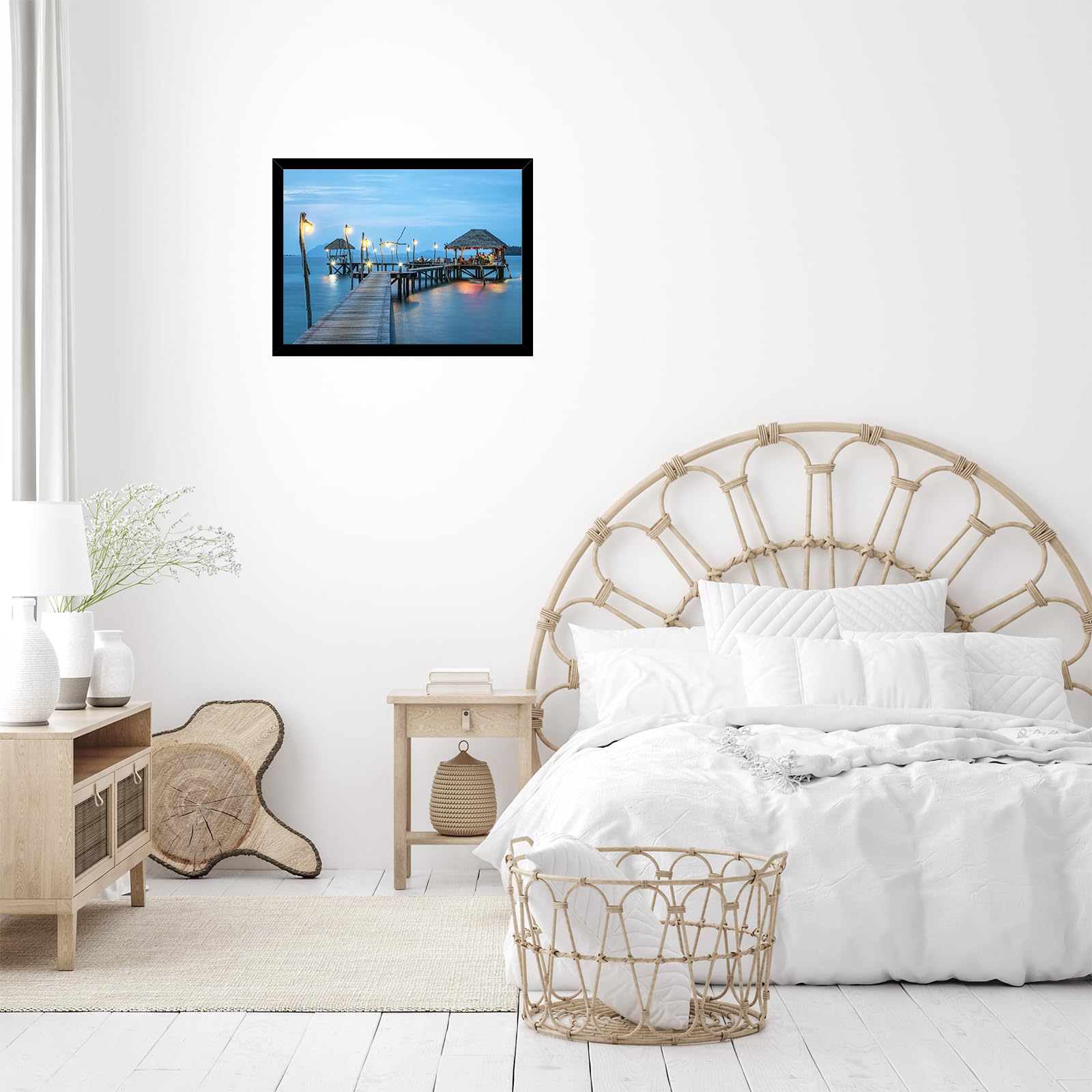 JCJMY black frame enriching bedroom and home office decor