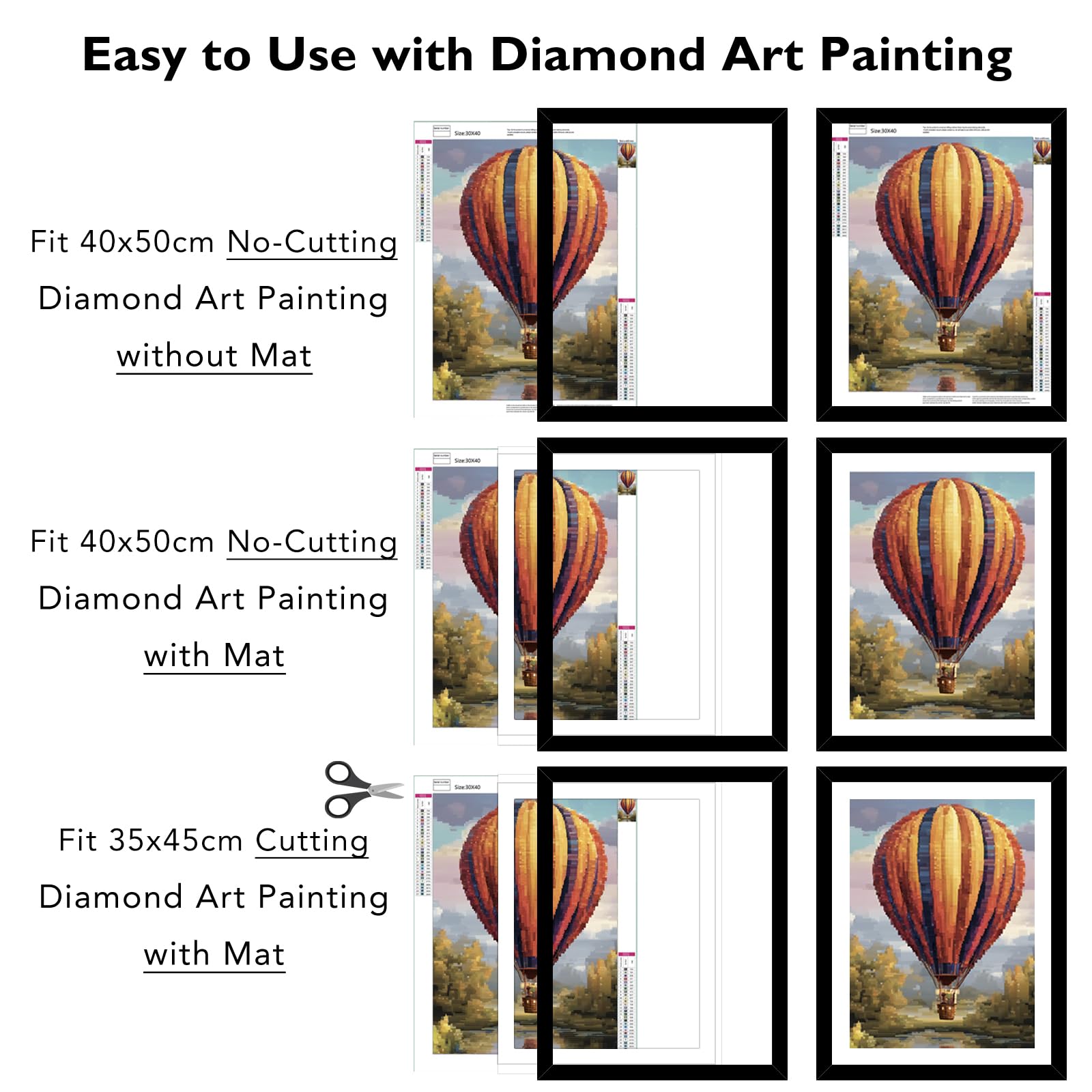 JCJMY durable plexiglass panel protects artwork while reducing break risk