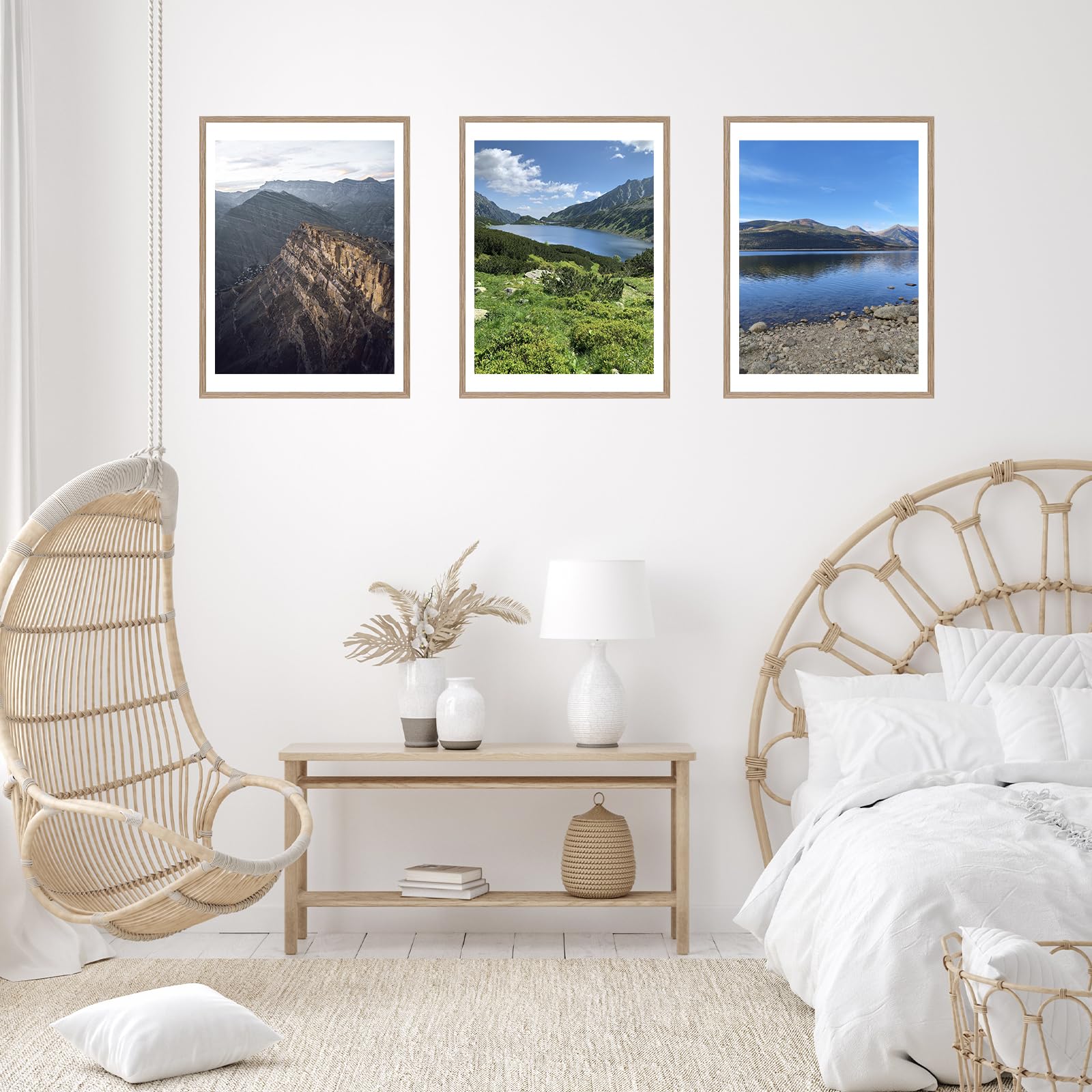 JCJMY frame with 18x24 mat for a polished art display.