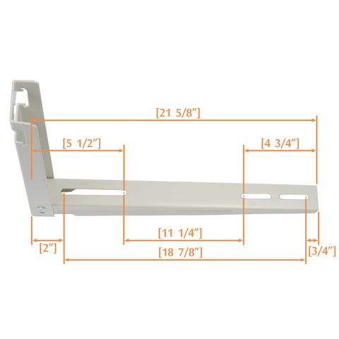 JEACENT bracket resists outdoor conditions with epoxy paint and galvanized steel