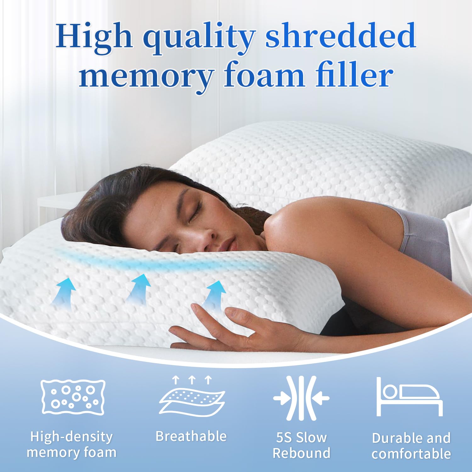 Jecqbor bean bag filler in a cushion for soft, supportive use.