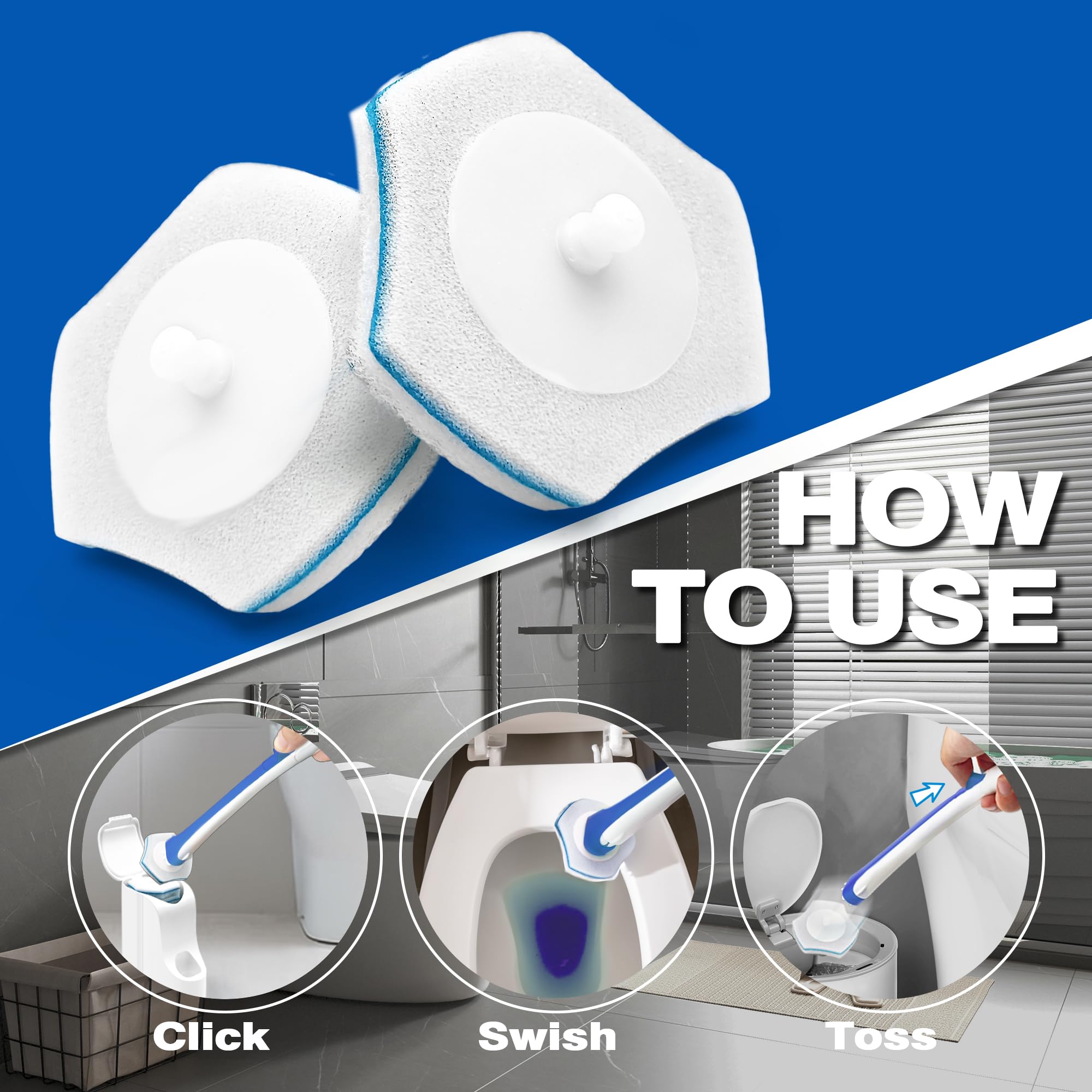 JEHONN disposable cleaning system in use for convenient hygiene.