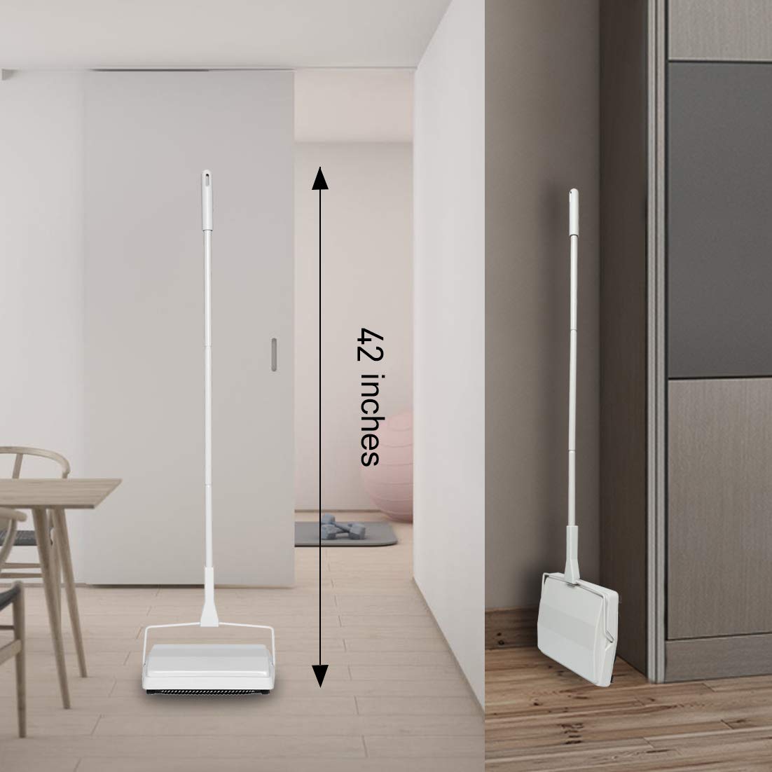 Foldable storage design fits neatly in a closet or cabinet