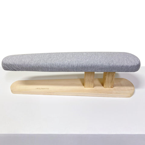 JELIMATE gray padding detail, thick padding for comfortable pressing.