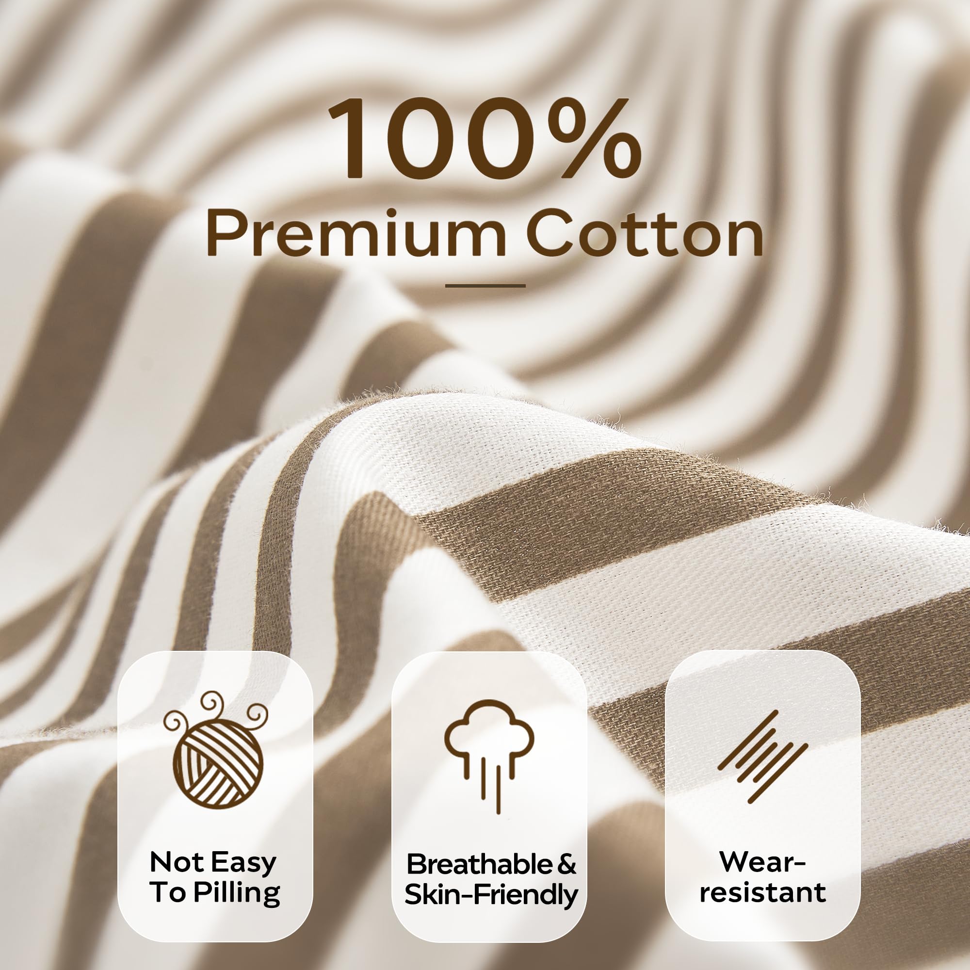 JELLYMONI duvet cover set uses corner ties to keep inserts securely in place.
