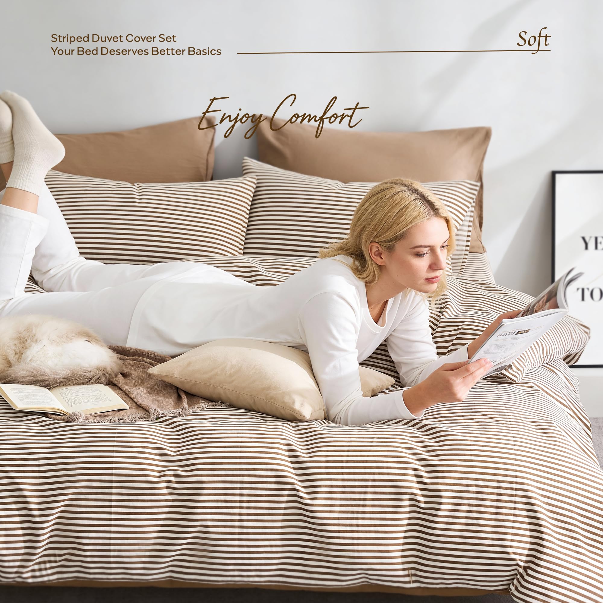 JELLYMONI machine washable, easy care duvet cover