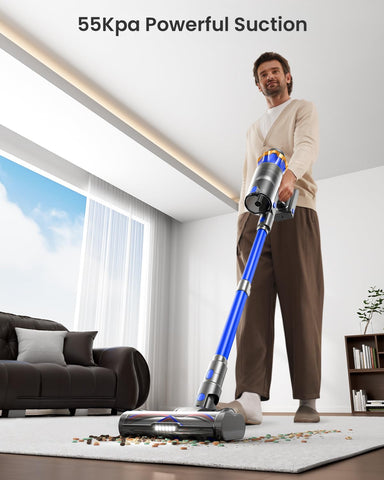 JellyPig X100 with 70-minute runtime powers whole-home cleaning.