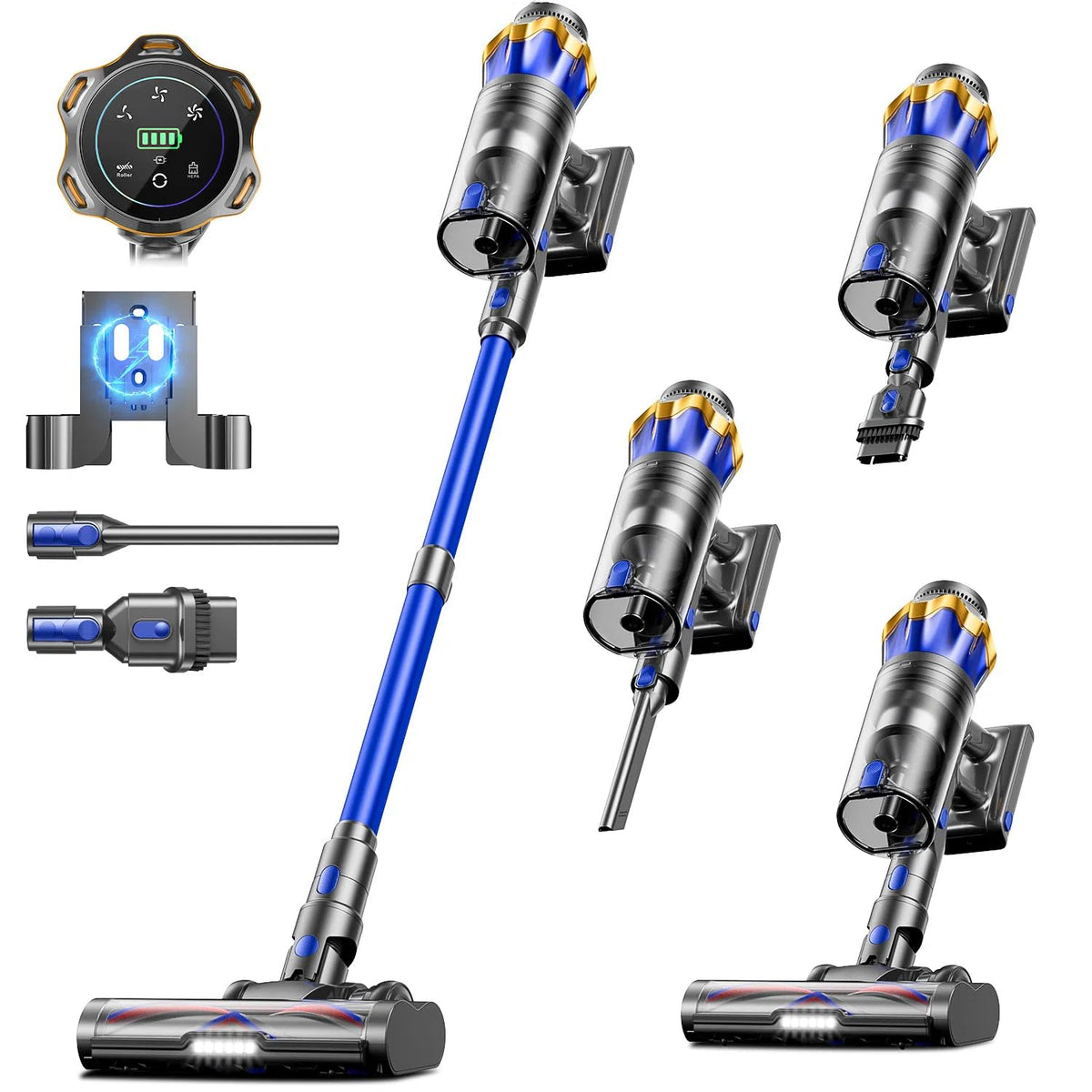JellyPig X100 demonstrates 55KPa suction for deep carpet and hard-floor cleaning.