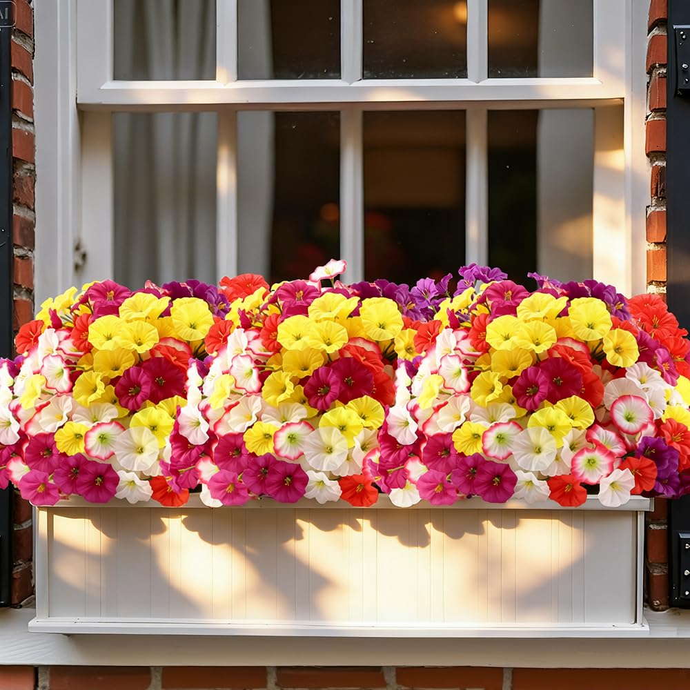 JEMONG daisy stems brighten walkways with a mixed color palette