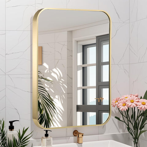 JENBELY brushed gold corner detail adds modern elegance to elevate any room.