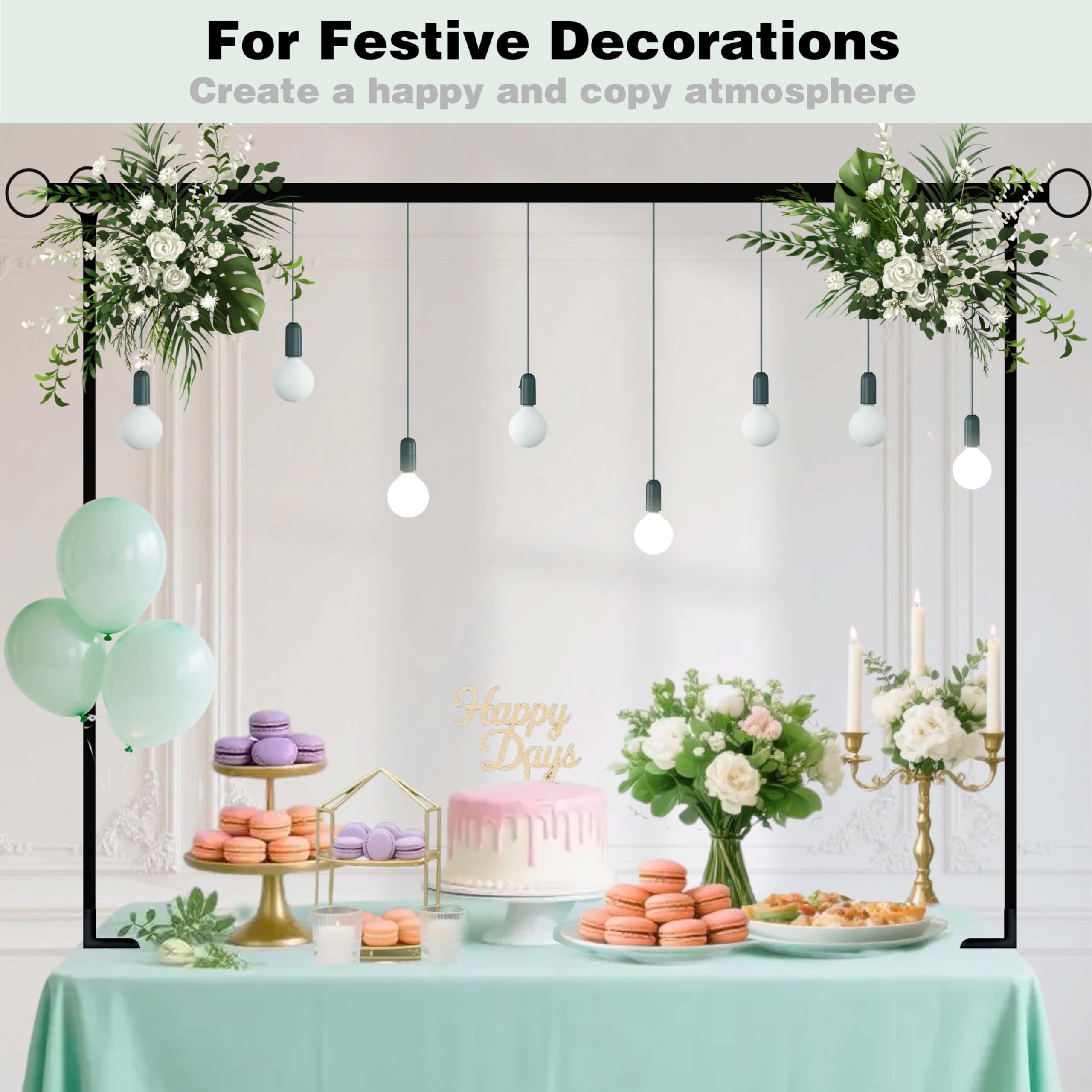Jenlion durable stand construction supports repeated use at events.
