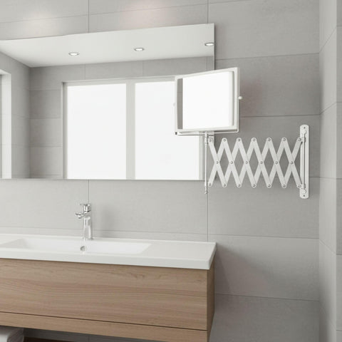 JERDON mirror with 30-inch extension creates flexible viewing reach