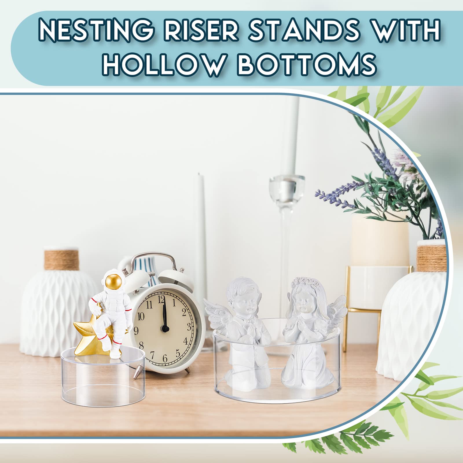 Jerify display stands ideal for jewelry, cosmetics, or small decor
