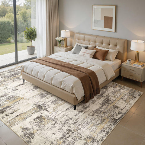 Jessibou stain-resistant fibers help maintain a fresh look between washes