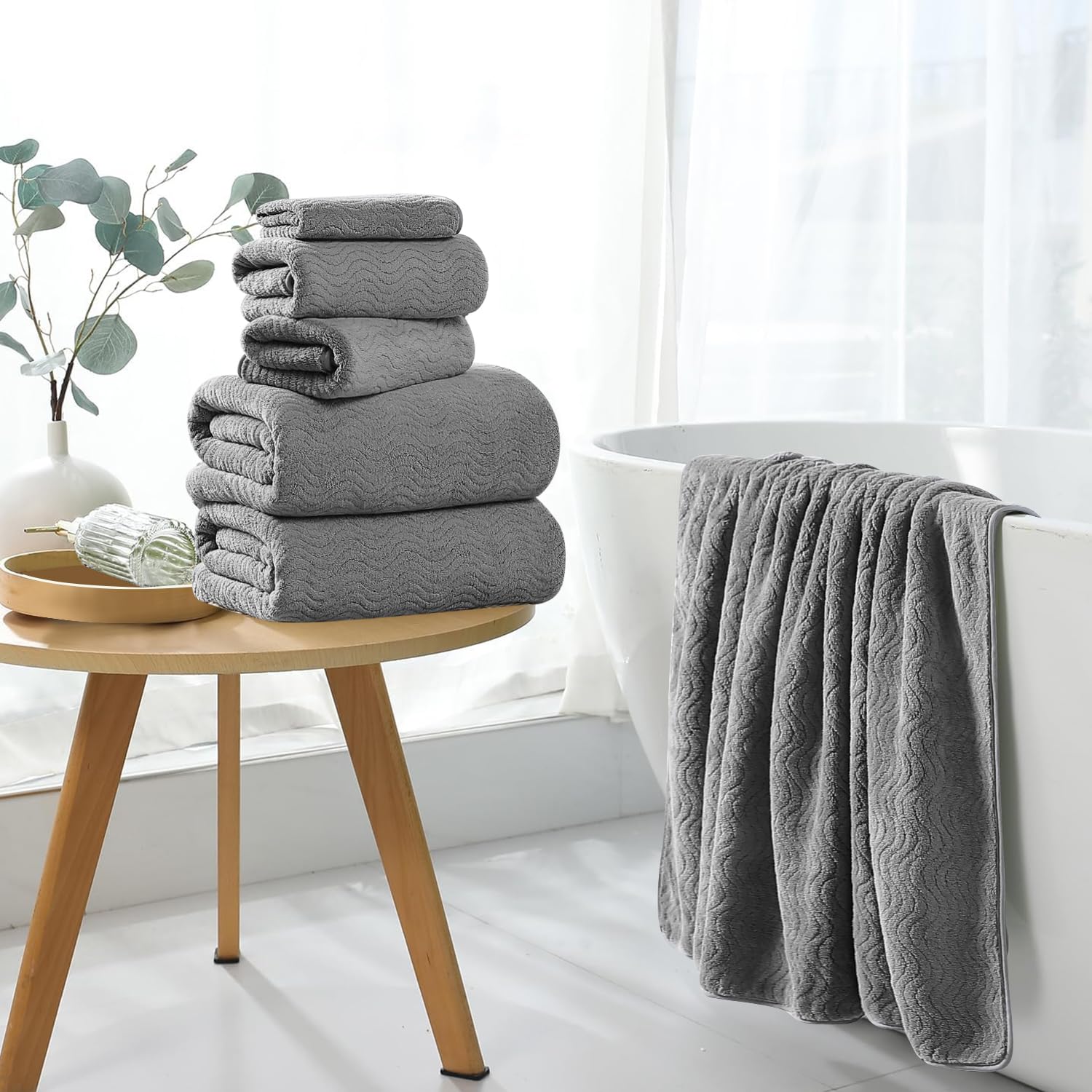 Jessy Home quick-dry towel saves time on laundry and drying