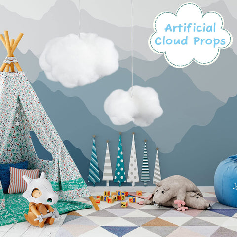 Jetec soft fabric clouds are lightweight and easy to store after events