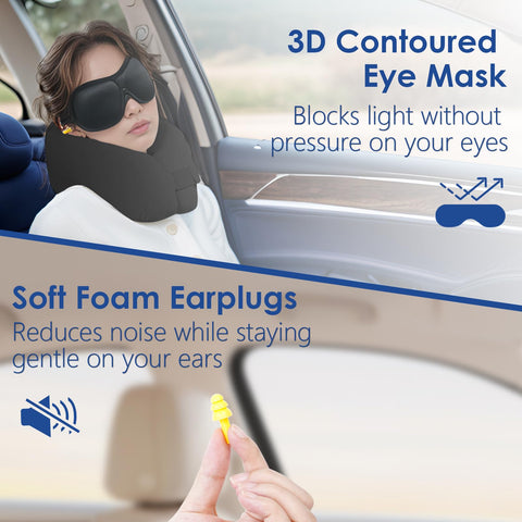 jiaao earplugs reduce cabin noise, aiding quiet, comfortable naps